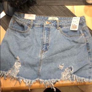 Jean skirt